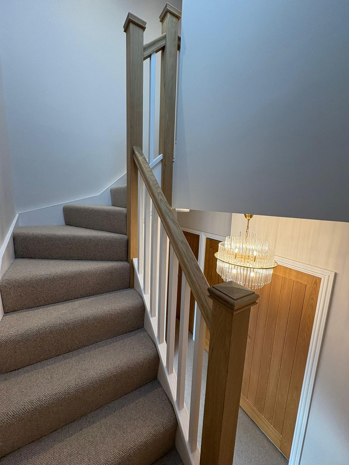 Staircase installation process